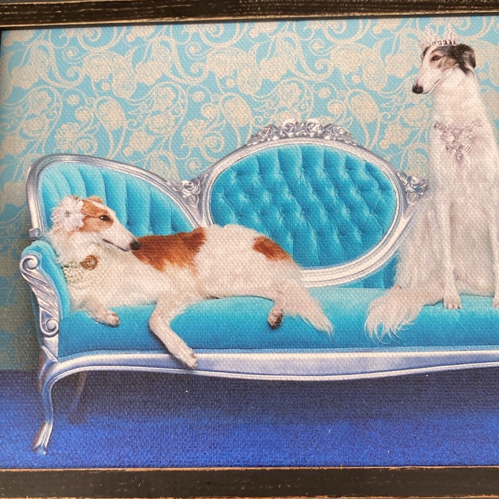 - Wedding Dogs in Rustic Frame - Picture 6 of 8